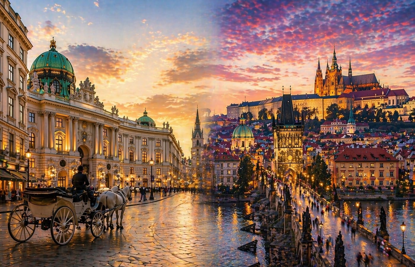 Viena y Praga